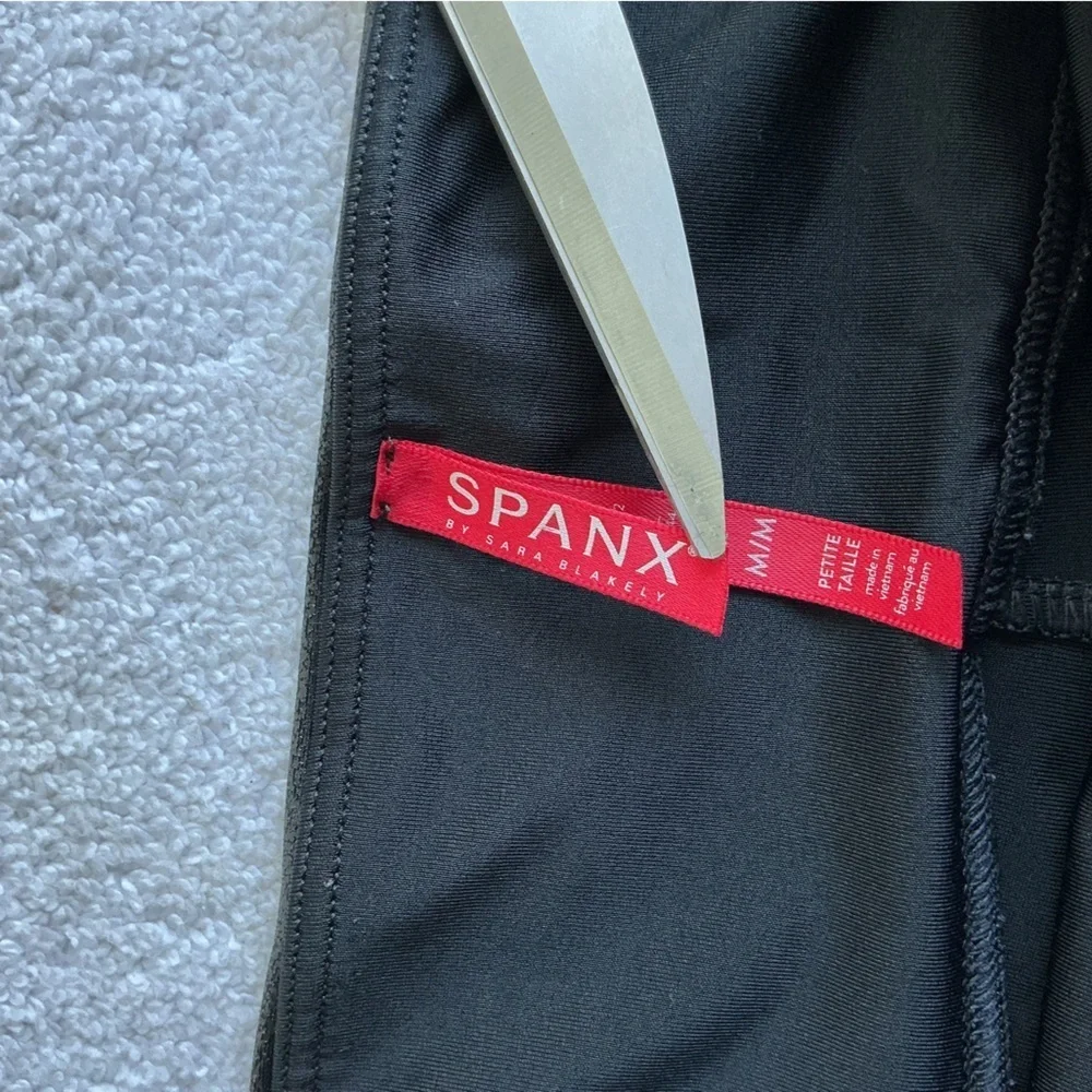 SPANX Charcoal High-Waisted Leggings
